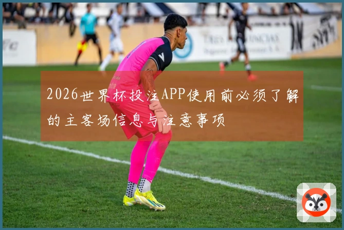 2026世界杯投注APP使用前必须了解的主客场信息与注意事项