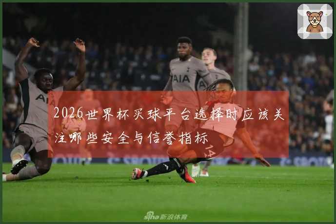 2026世界杯买球平台选择时应该关注哪些安全与信誉指标