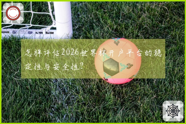 怎样评估2026世界杯开户平台的稳定性与安全性？